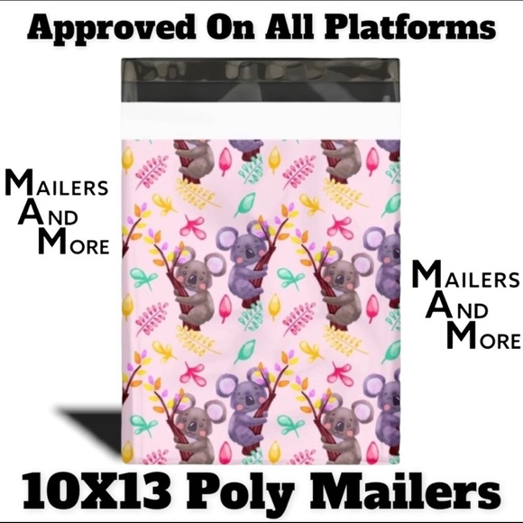 25 10X13 5 Designs 5 Each Wild Things Variety Pack MAILERS, Envelopes, Bags - Picture 6 of 6